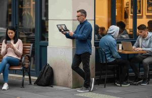 Влијанието на дигиталната комуникација врз длабочината на врските Digital communication by Gemini